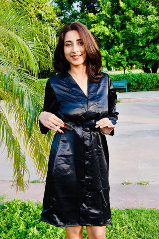 Midnight Charm Kimono Dress