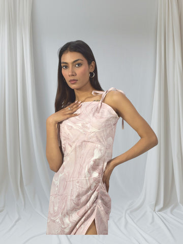 Blush Marble Muse Dress