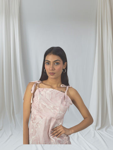 Blush Marble Muse Dress