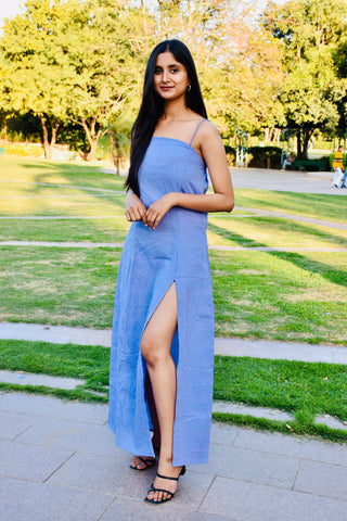 Sky Breeze Cotton Maxi