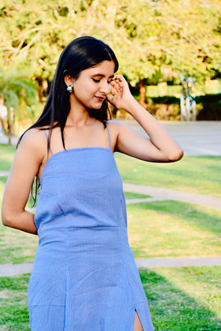 Sky Breeze Cotton Maxi