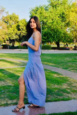 Sky Breeze Cotton Maxi