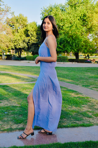 Sky Breeze Cotton Maxi