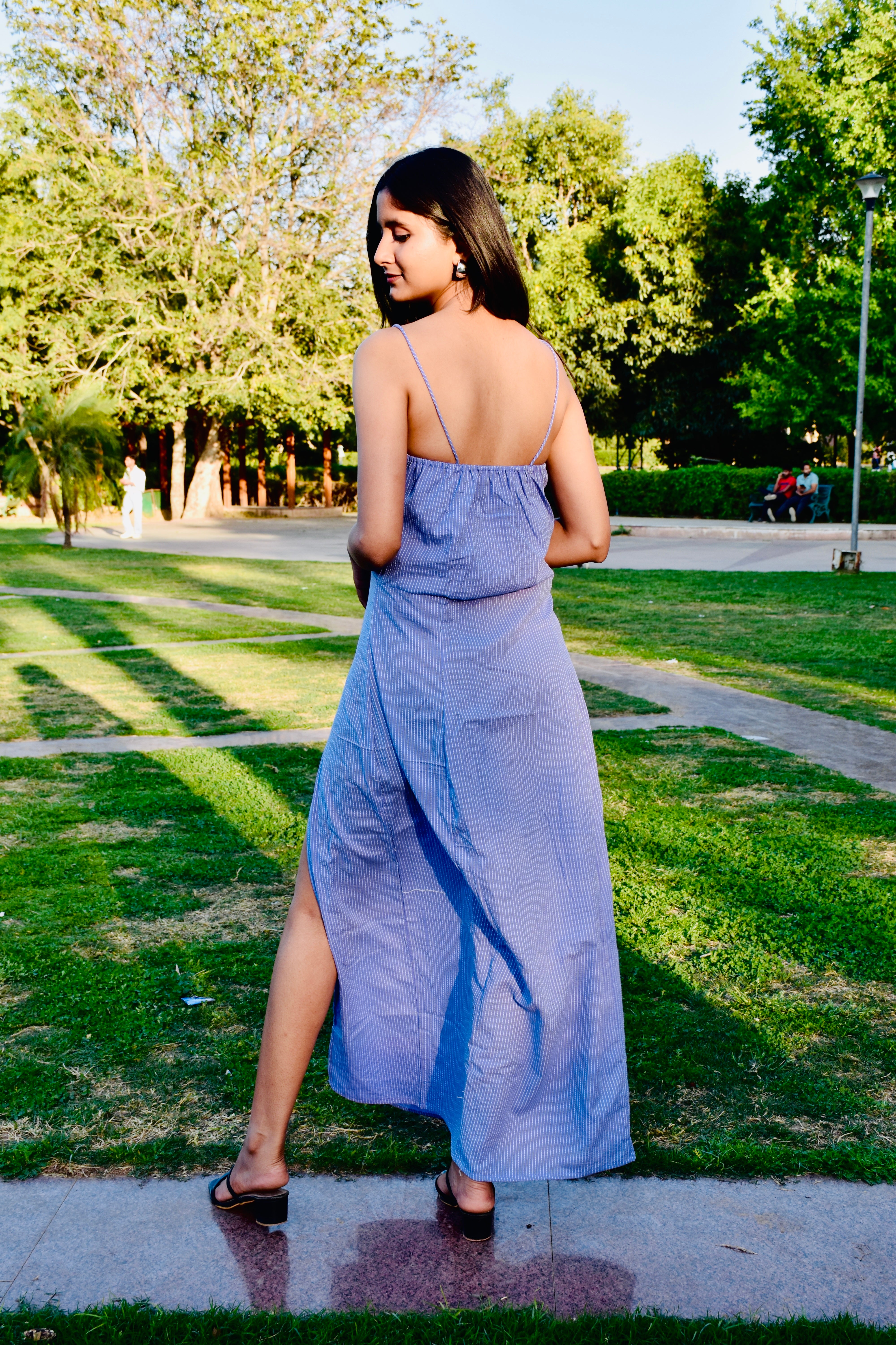Sky Breeze Cotton Maxi