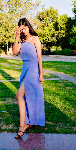 Sky Breeze Cotton Maxi
