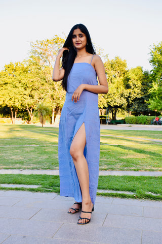Sky Breeze Cotton Maxi