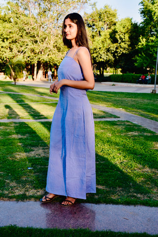 Sky Breeze Cotton Maxi