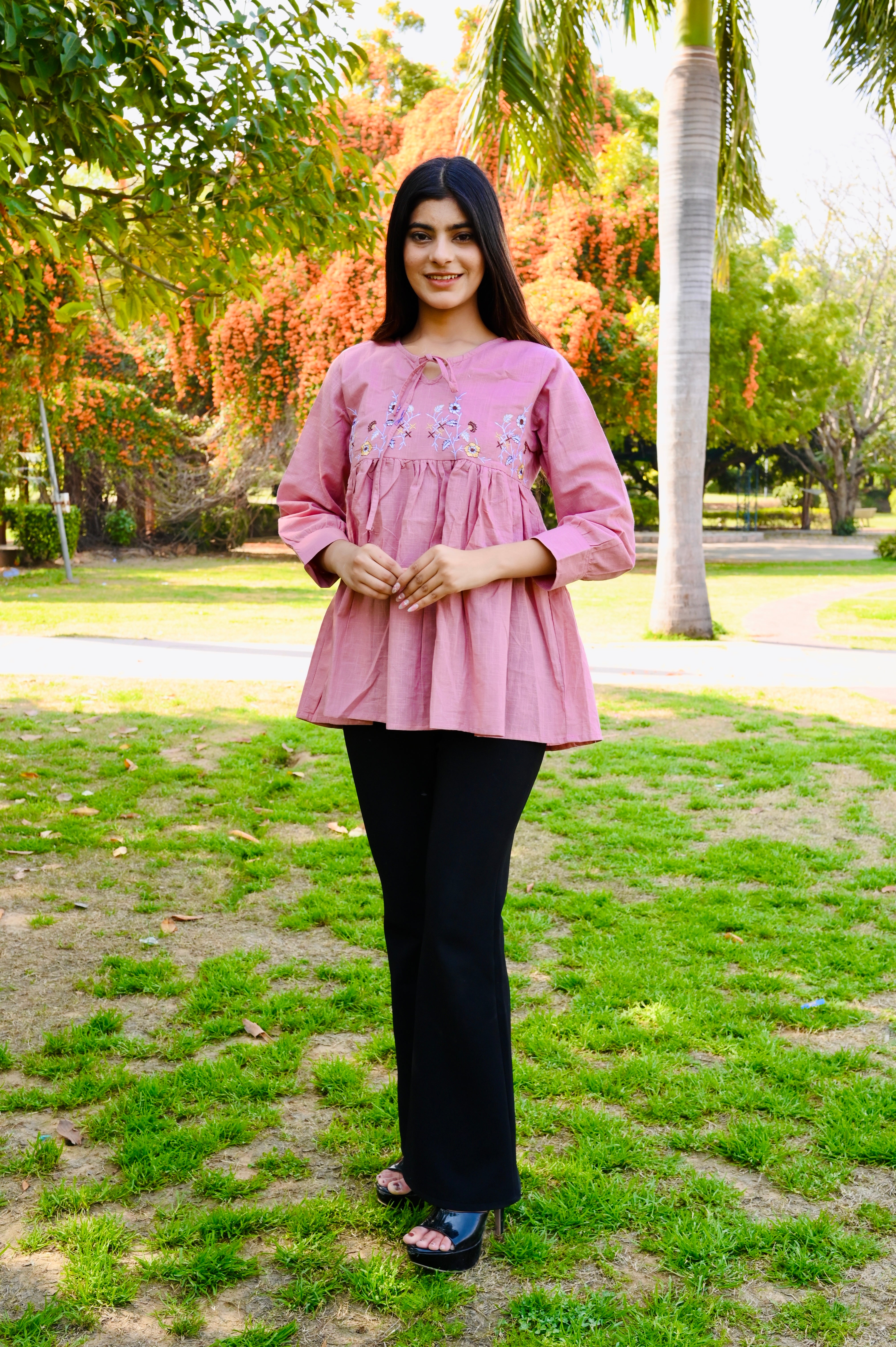 Cotton Khadi Top