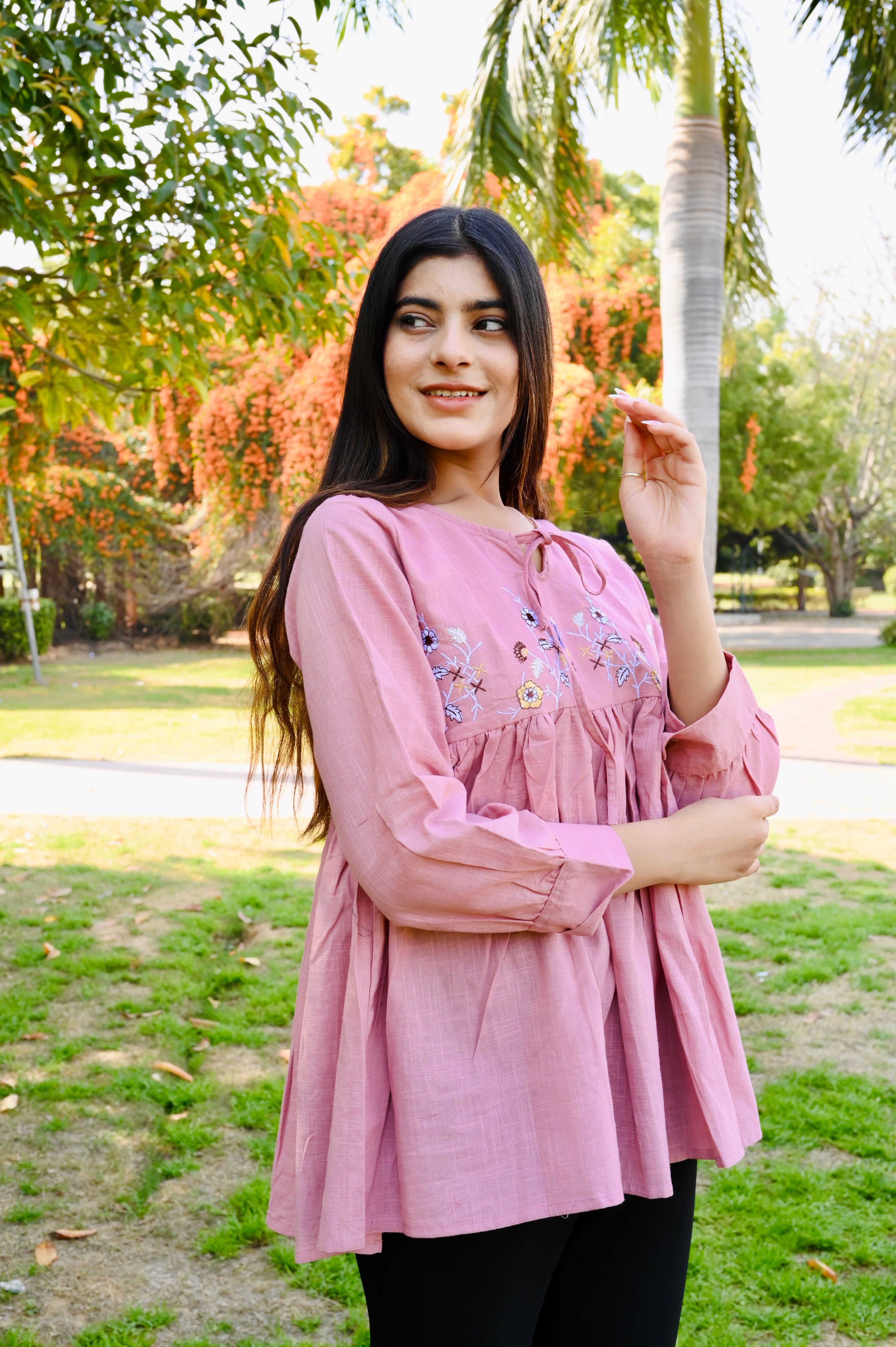 Cotton Khadi Top