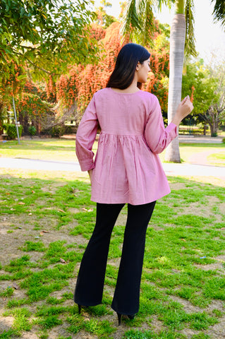 Cotton Khadi Top