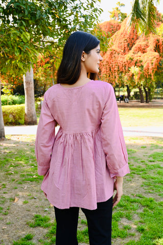 Cotton Khadi Top