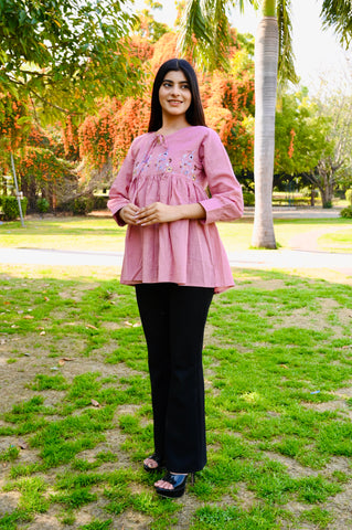 Cotton Khadi Top
