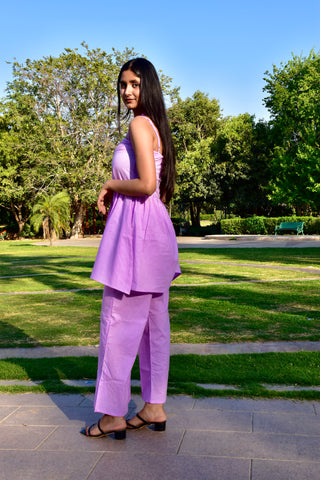Lilac Flare Co-ord Set