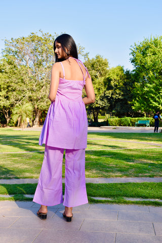 Lilac Flare Co-ord Set