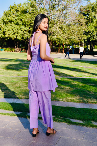 Lilac Flare Co-ord Set