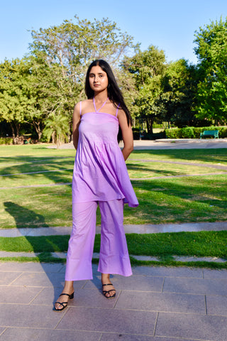 Lilac Flare Co-ord Set