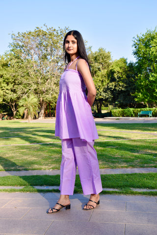 Lilac Flare Co-ord Set