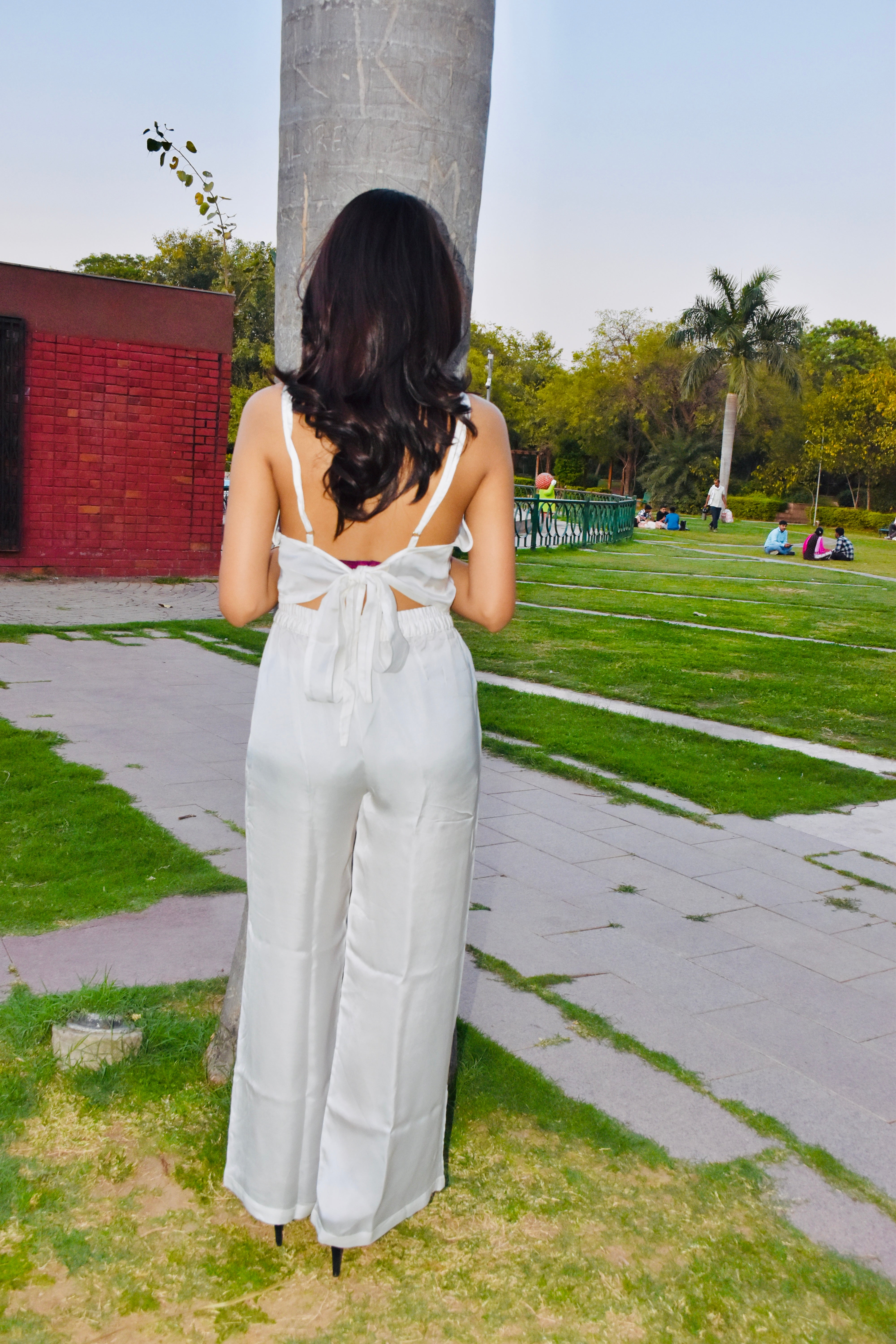 Moonlit Luxe Satin Co-ord Set with Pockets