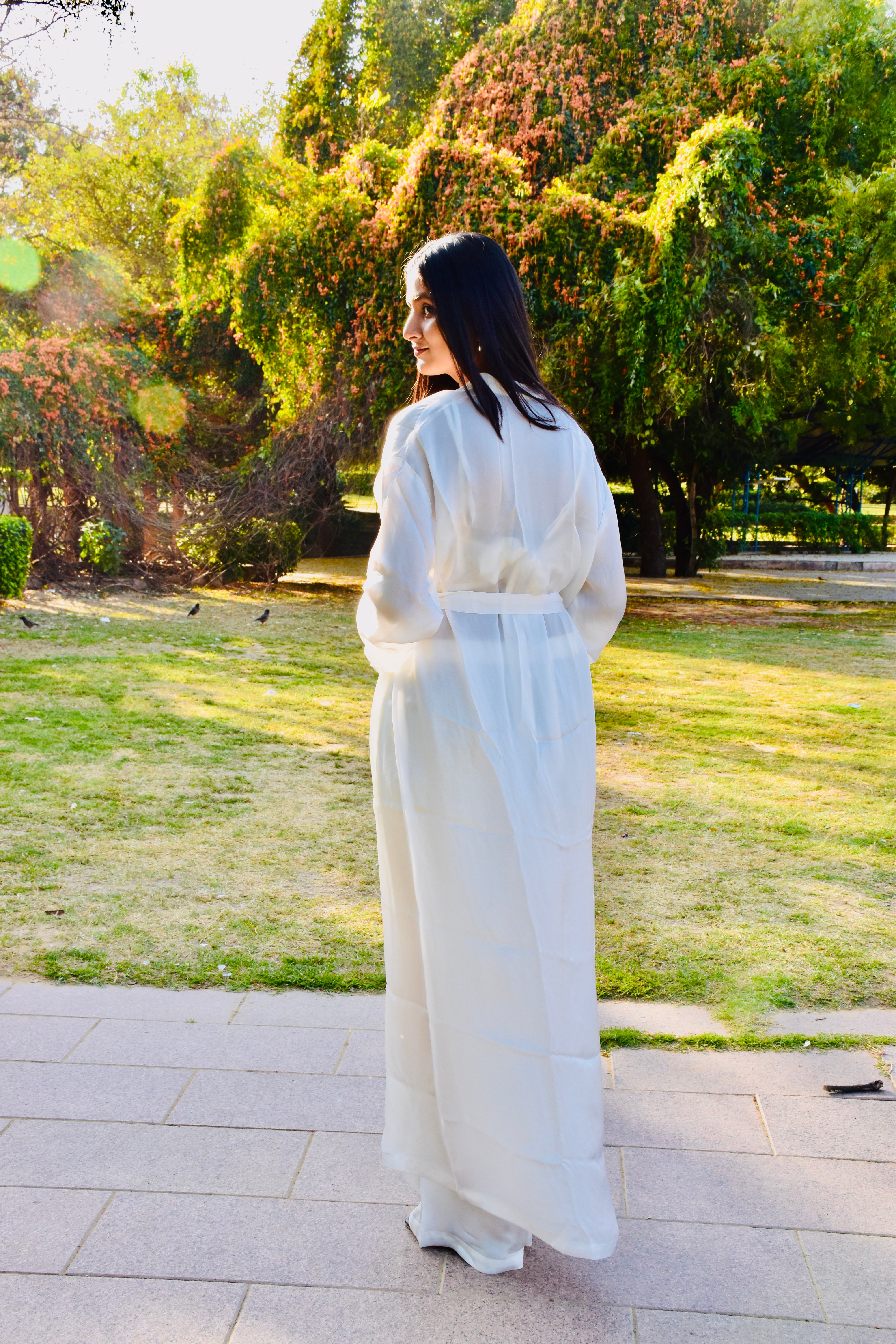 Satin Elegance Maxi Dress