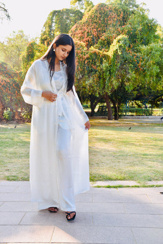 Satin Elegance Maxi Dress