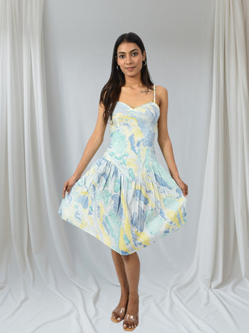 Summer Swirl Cotton Dress