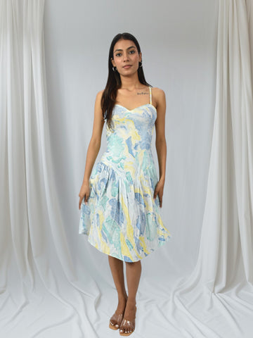 Summer Swirl Cotton Dress