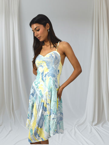 Summer Swirl Cotton Dress