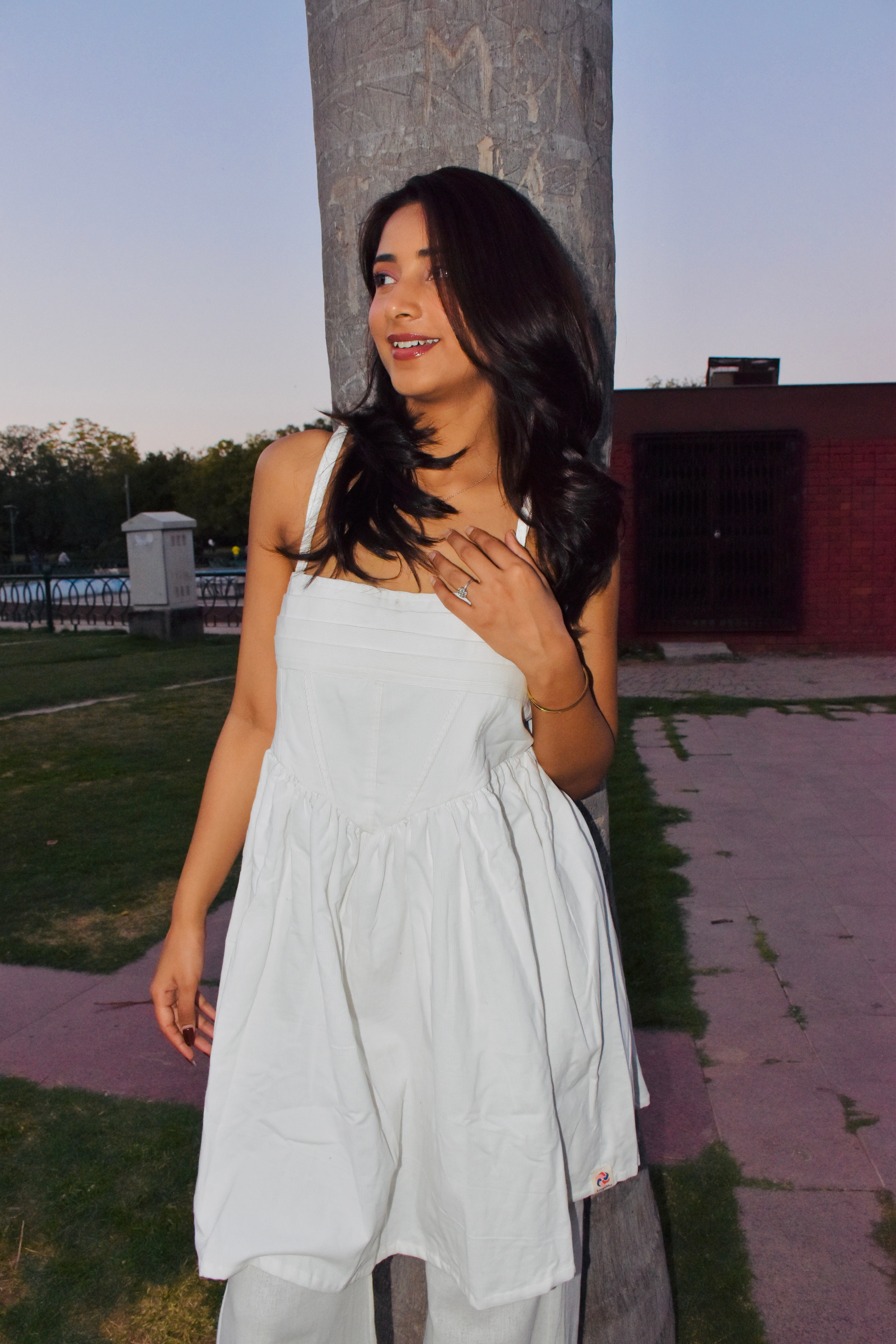 Breeze Cotton Layered Top Dress