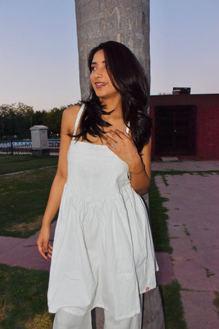 Breeze Cotton Layered Top Dress