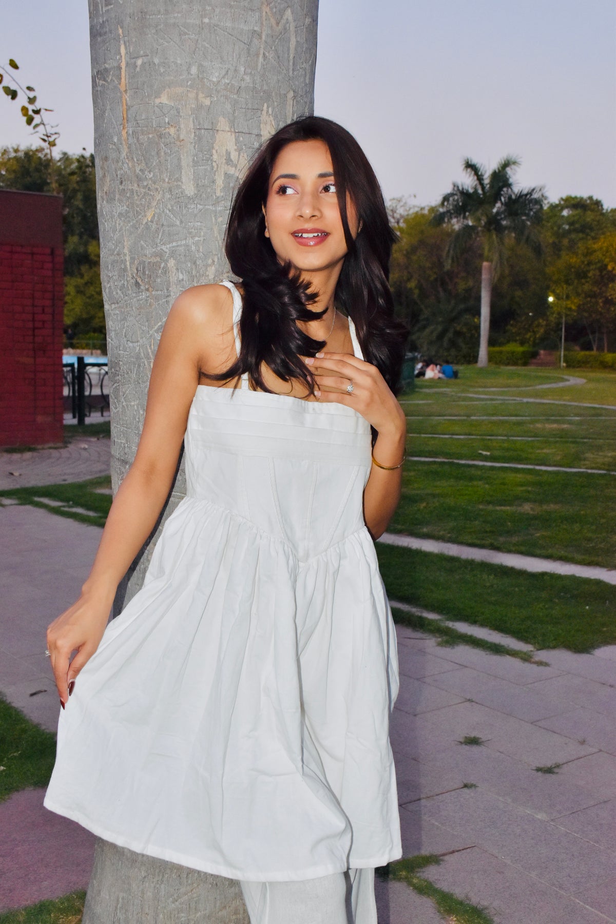 Breeze Cotton Layered Top Dress