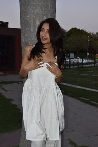 Breeze Cotton Layered Top Dress