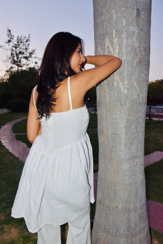 Breeze Cotton Layered Top Dress